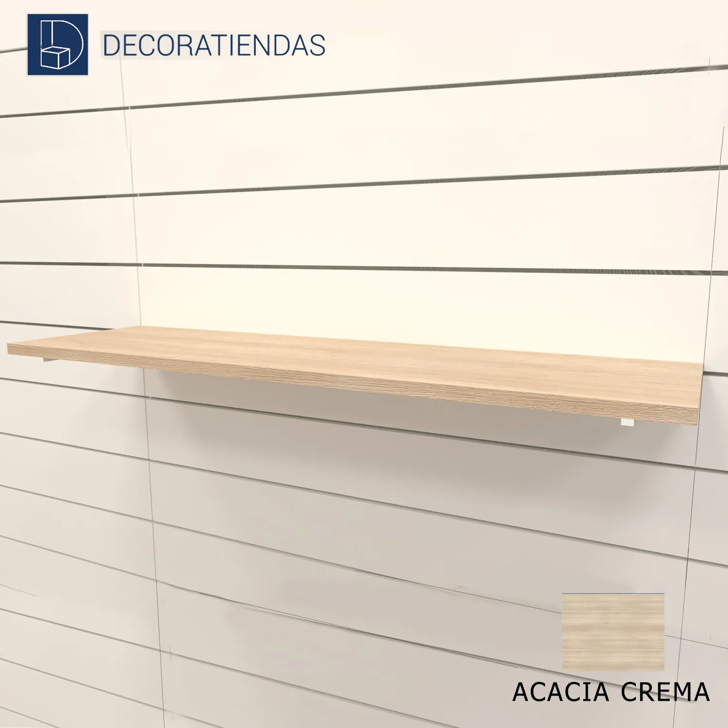 Baldas de madera a panel de lamas